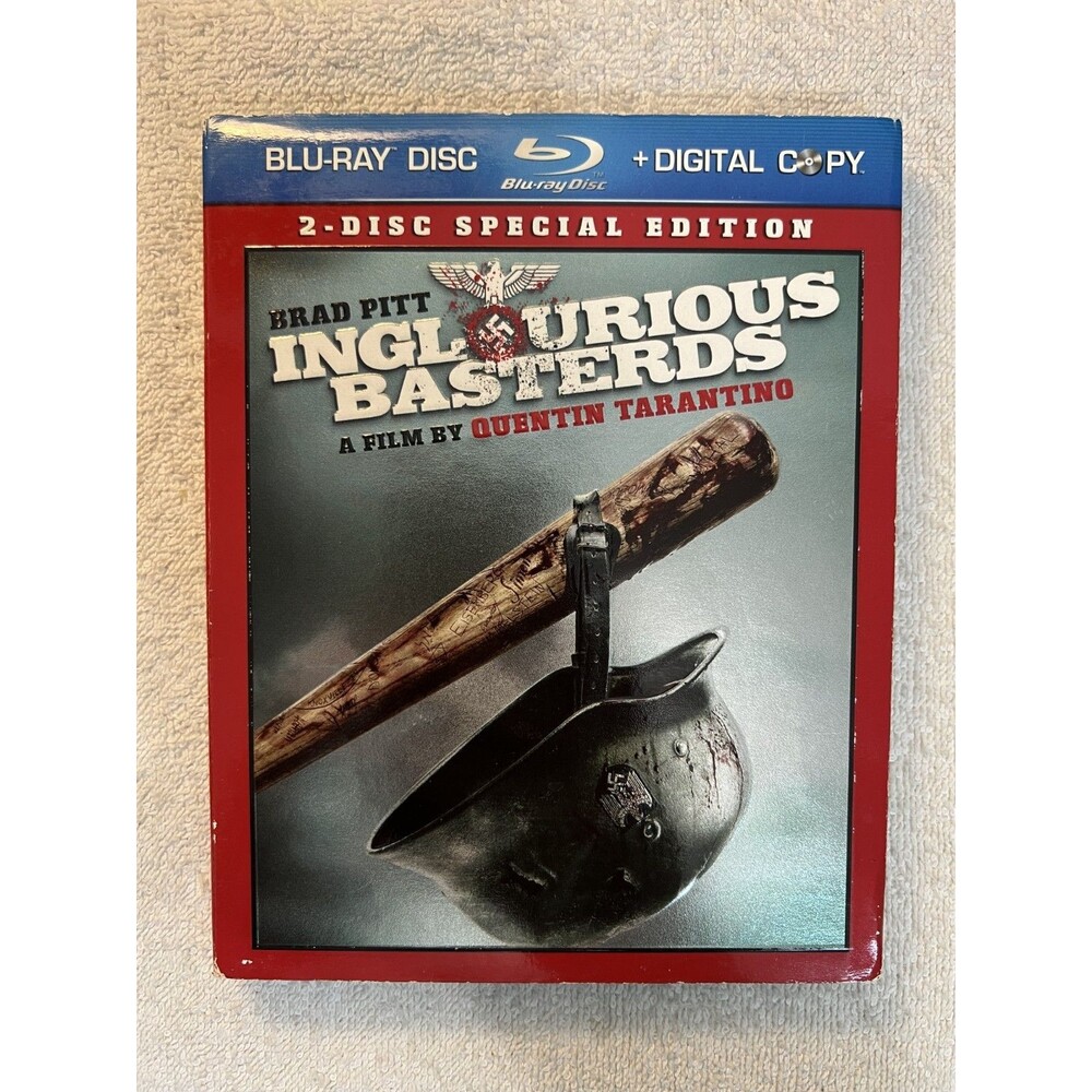 Blu-ray - Inglourious Basterds - Brad Pitt - Movie - Tested